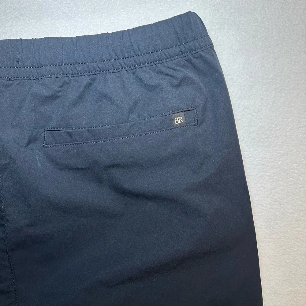 Banana Republic‎ Black Tech Joggers Drawstring Pockets Casual Men’s Size Small